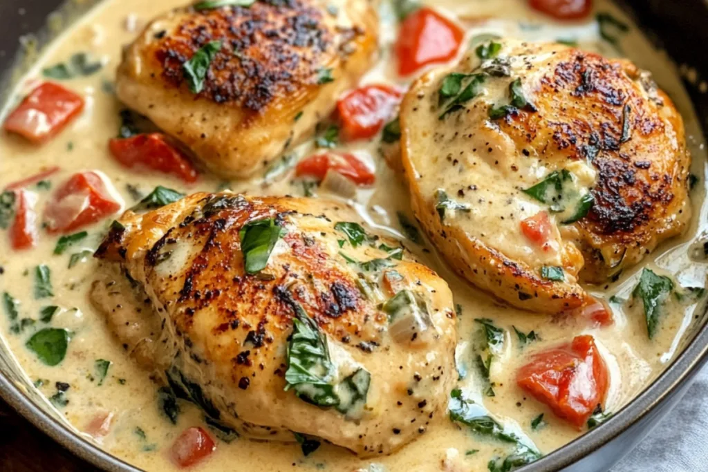 Irresistible Creamy Tuscan Chicken Delight Recipe