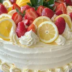 Irresistible Succulent Strawberry Lemon Cake Recipe